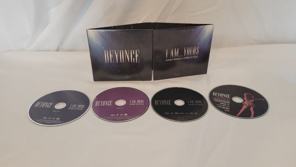Beyonce I Am Yours Live at Wynn Las Vegas 2 CD DVD Bonus Disc Set